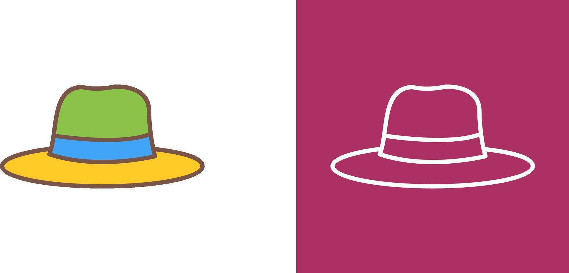 Women's Hat Icon Design vector