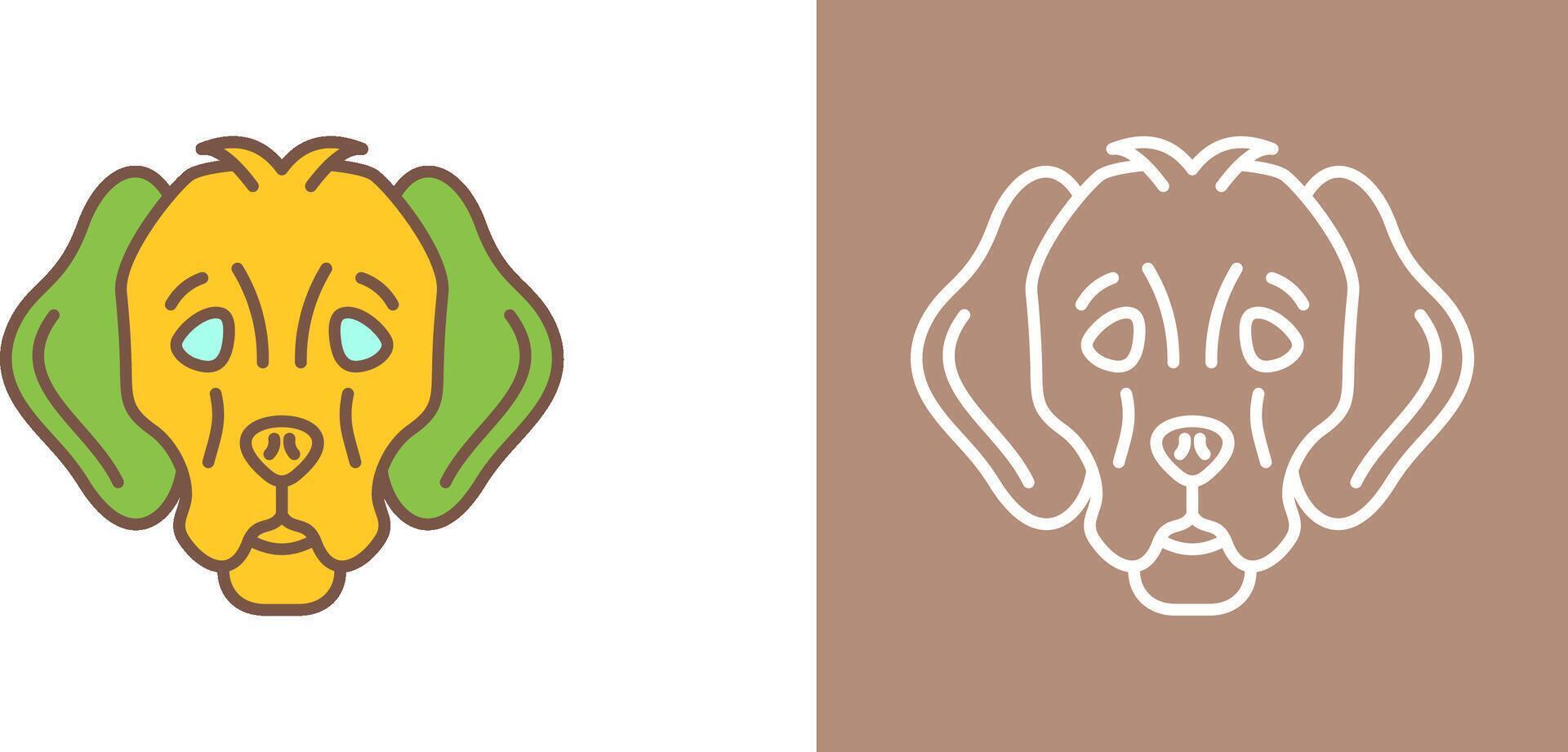 Dog Icon Design vector