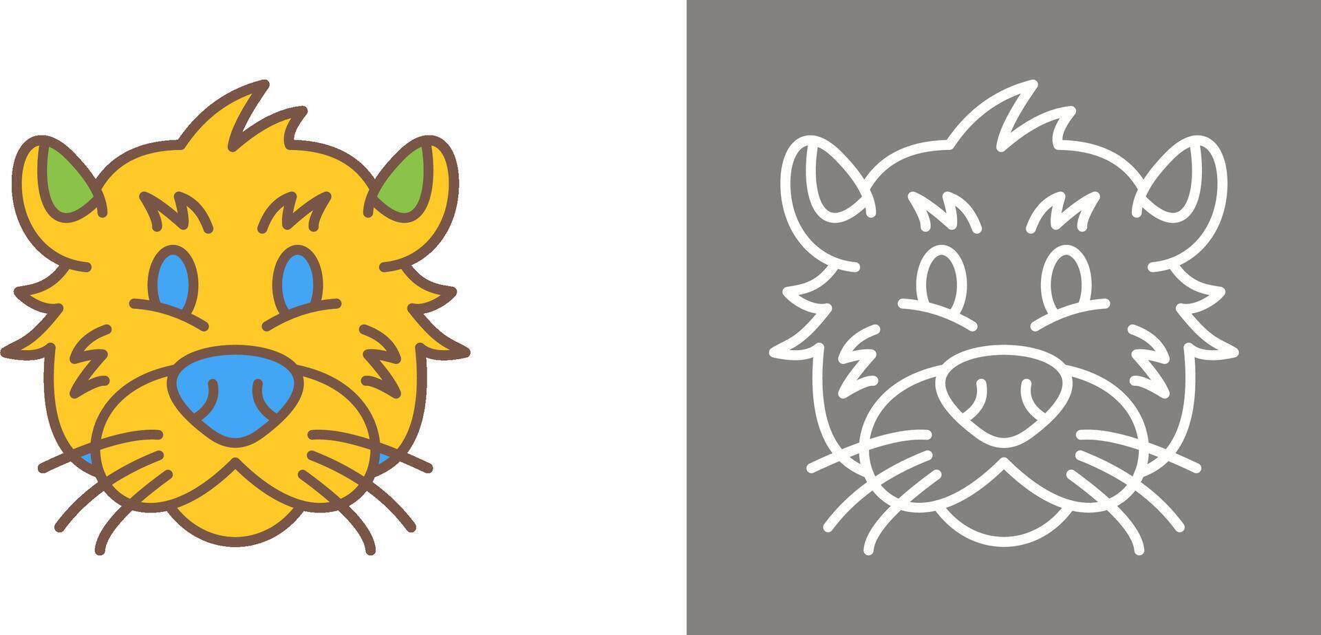Otter Icon Design vector