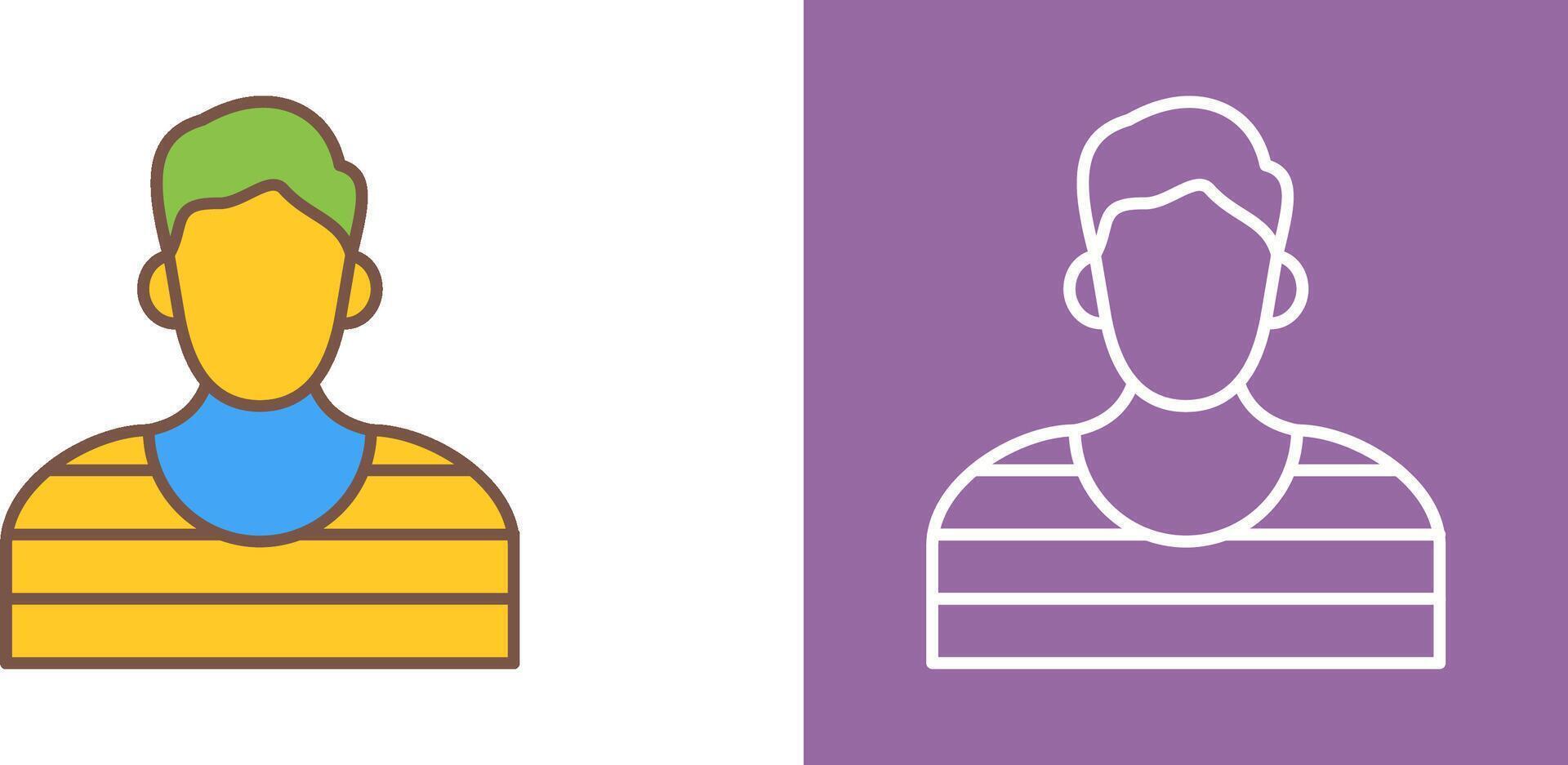 Prisioner Icon Design vector