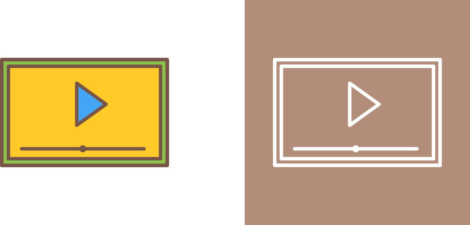 Screening Icon Design vector