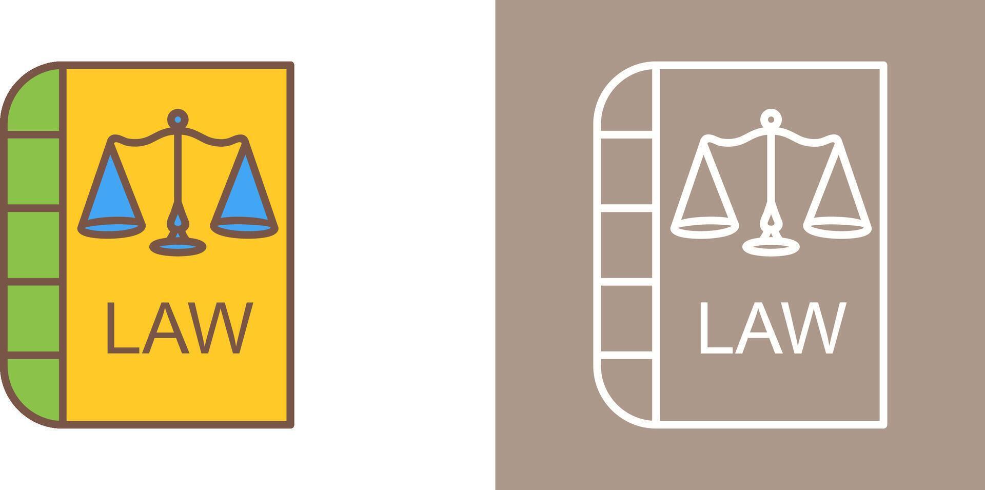 Law and Order Icon Design vector