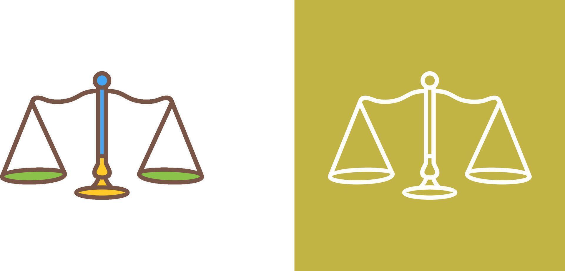 Scale Icon Design vector