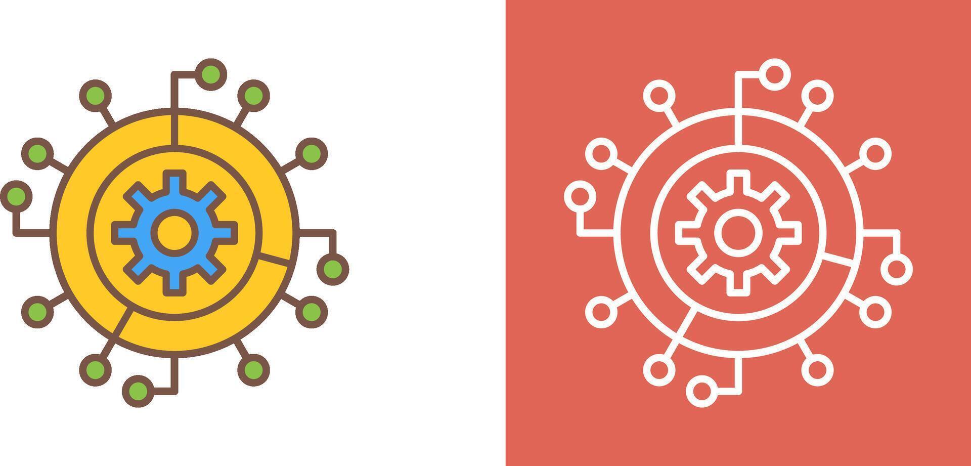 Progress Icon Design vector
