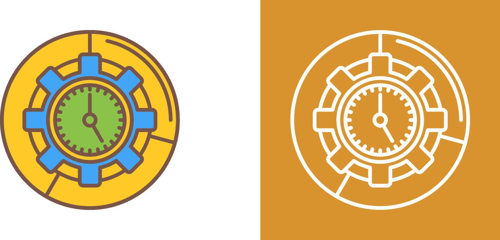 Time Management Icon Design vector