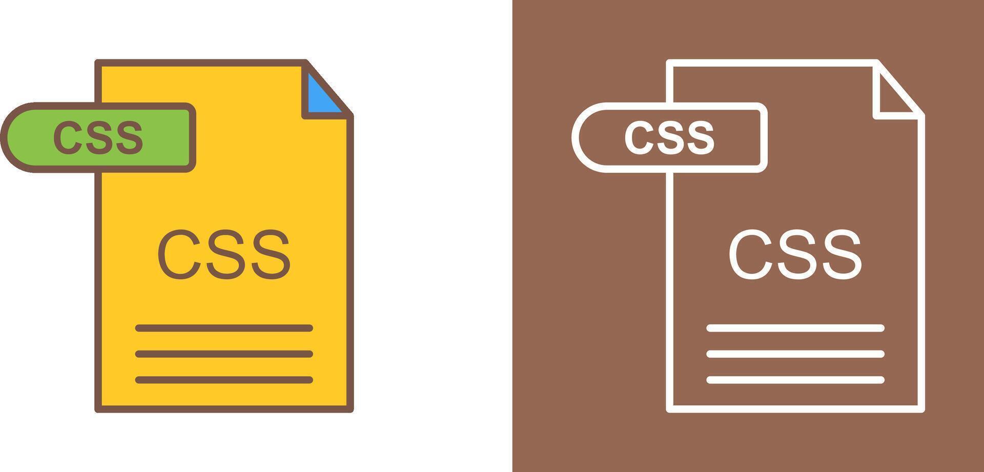 css icono diseño vector