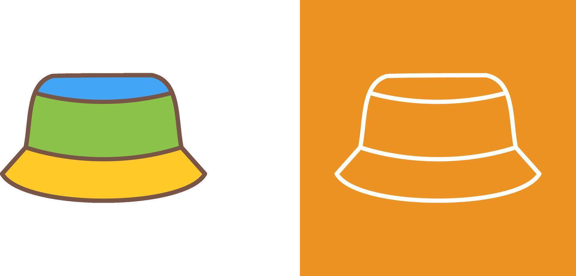 Men's Hat Icon Design vector