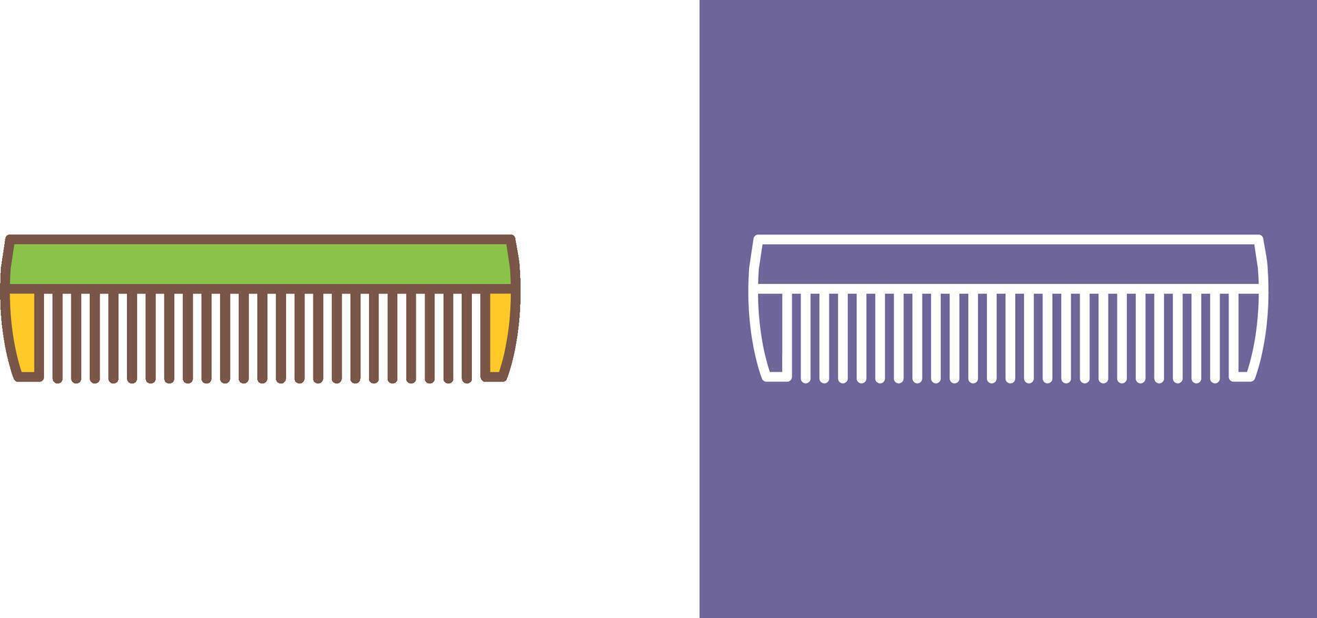 Comb Icon Design vector