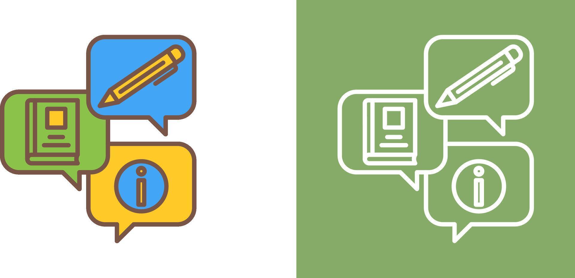 Education Forum Icon Design vector
