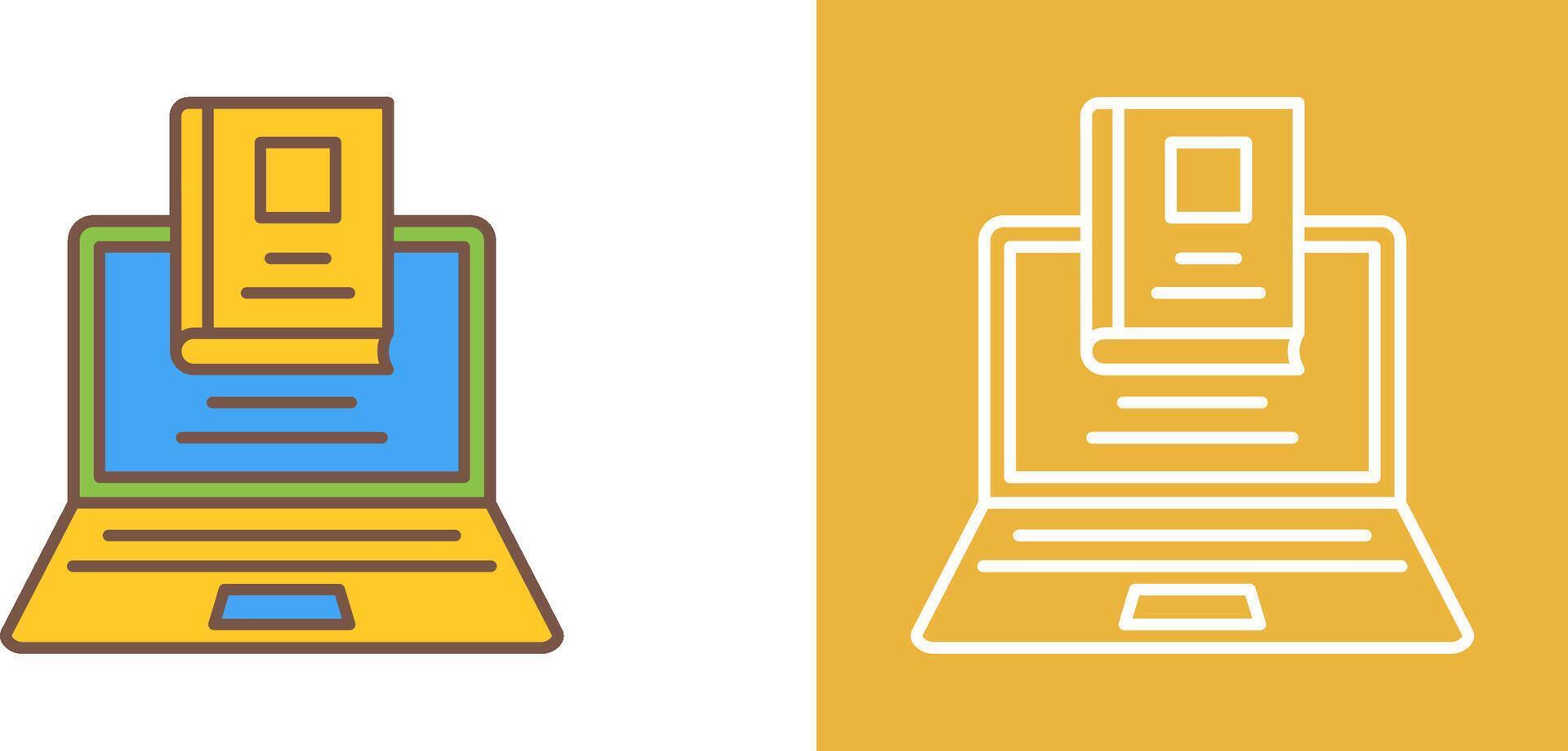Laptop Icon Design vector