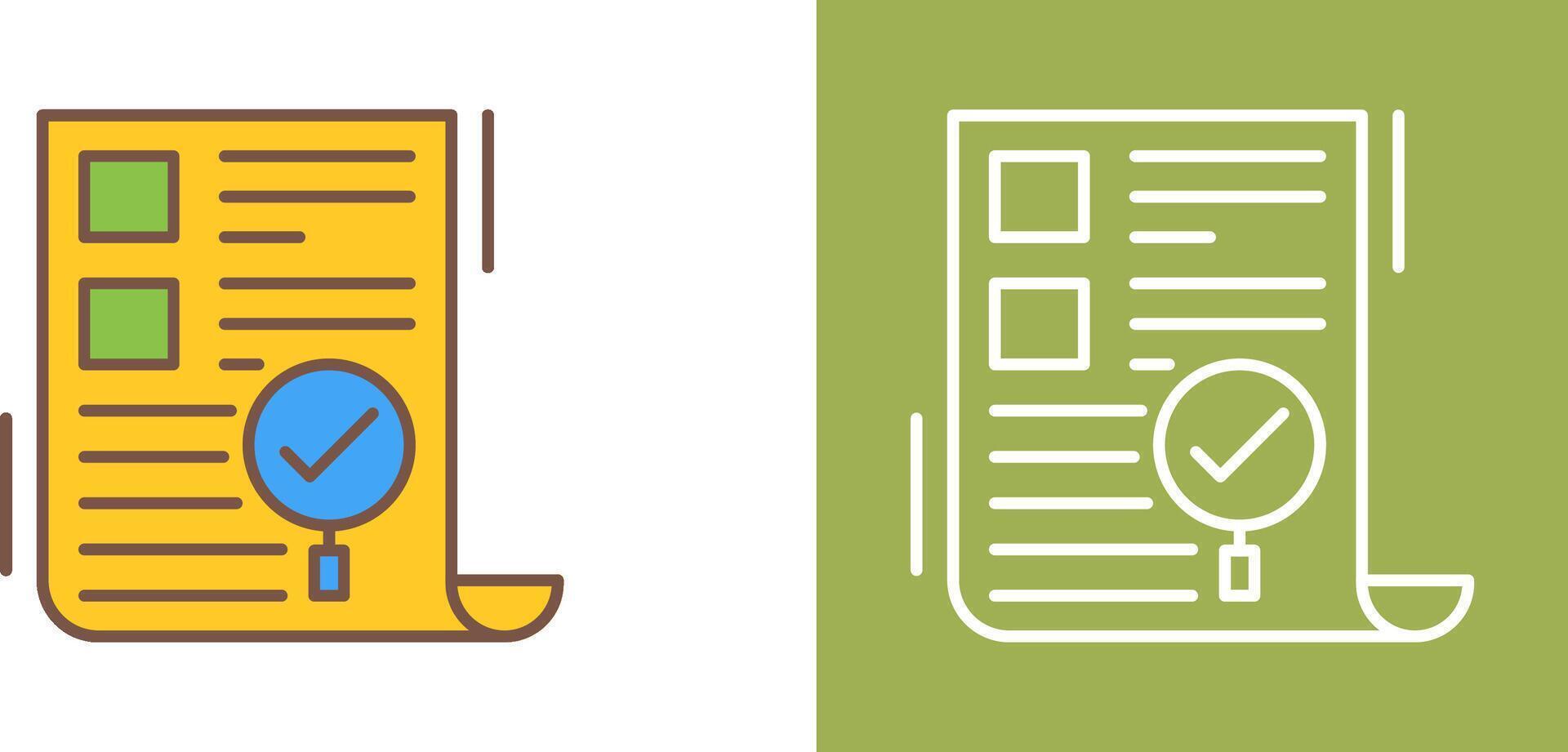 SEO Audit Icon Design vector