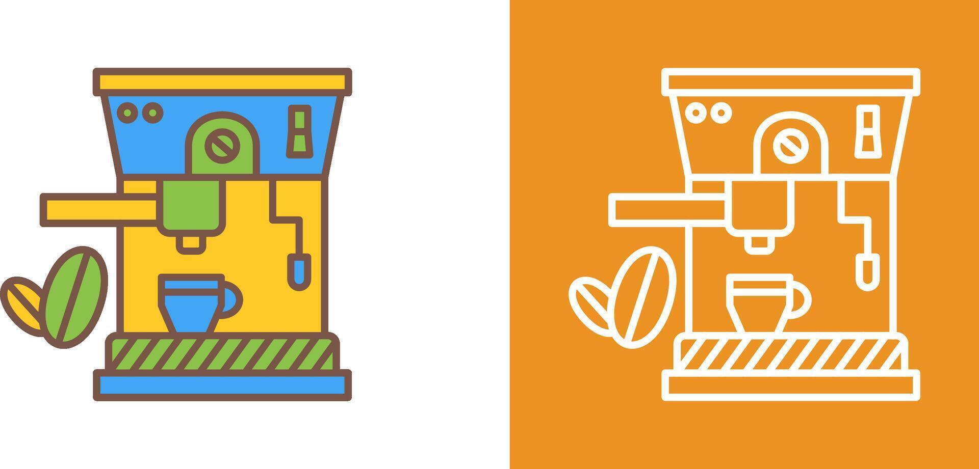 Coffee Machine Icon Design vector