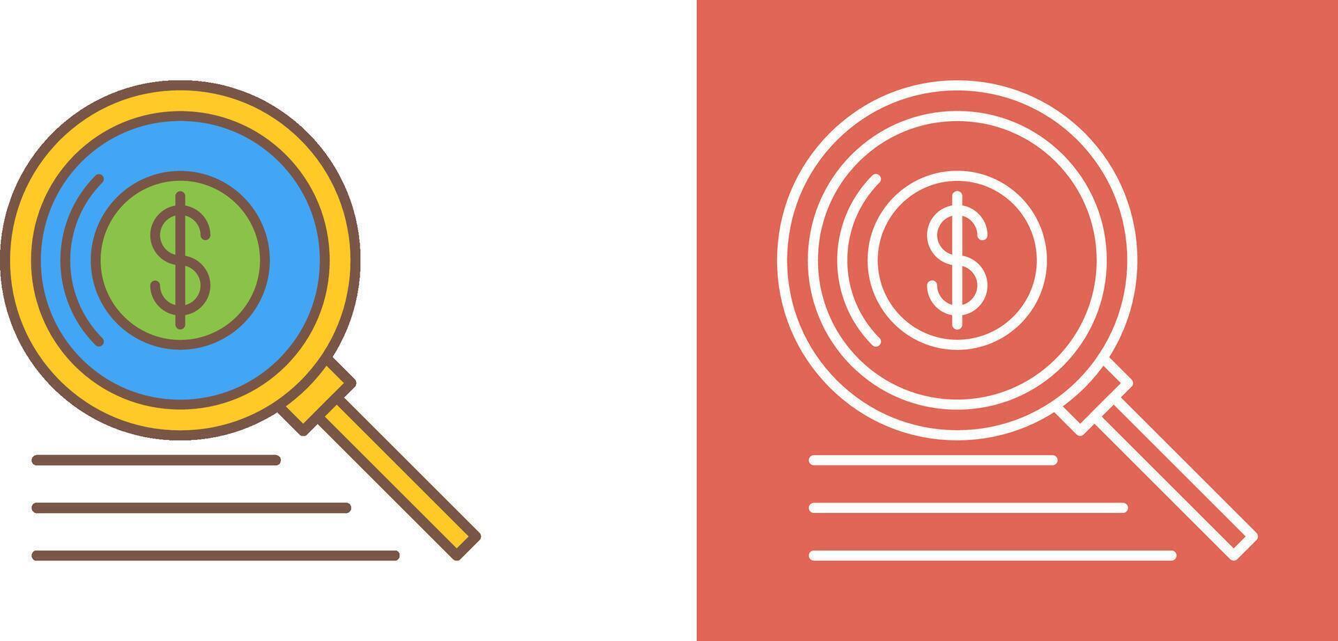 Search Icon Design vector