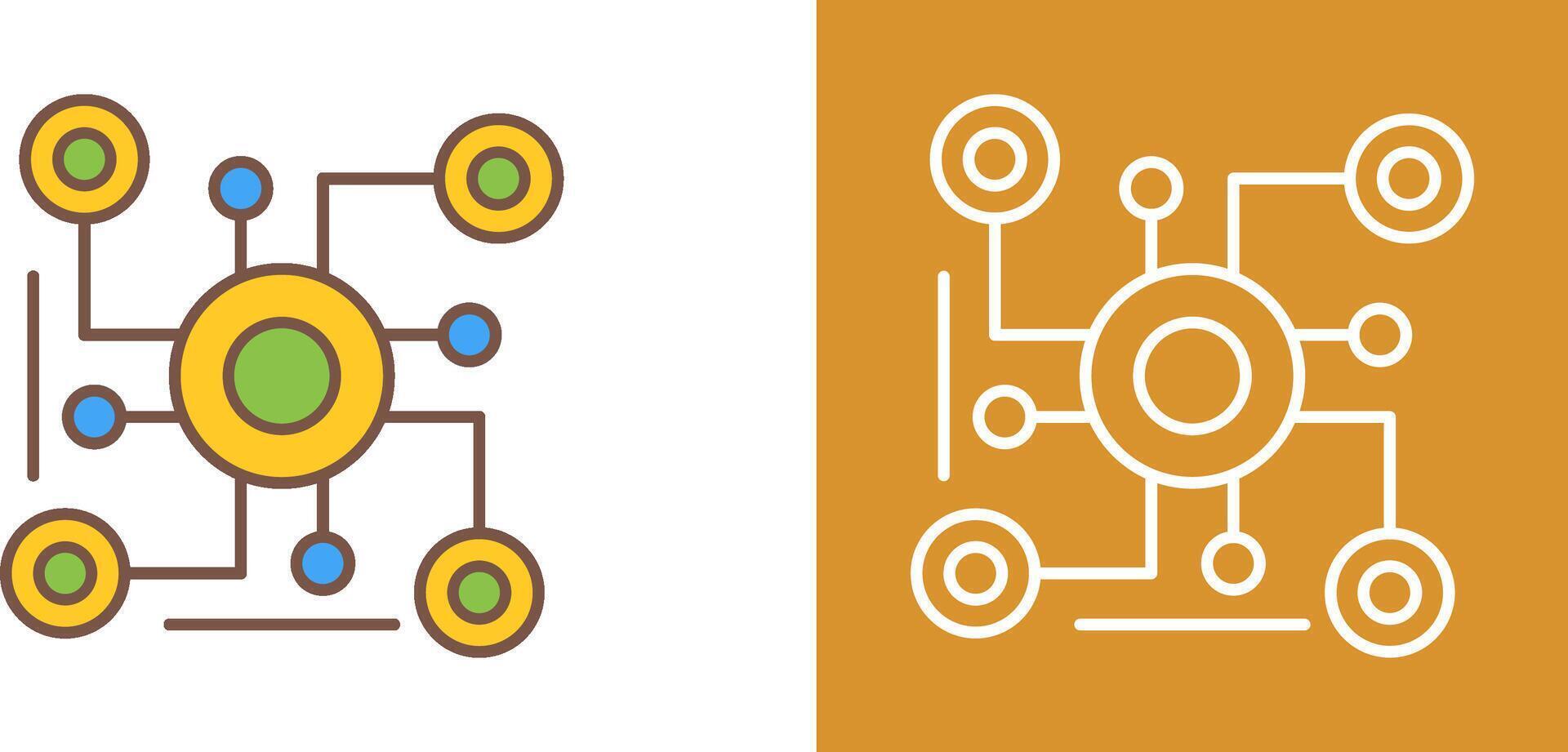Connection Icon Design vector