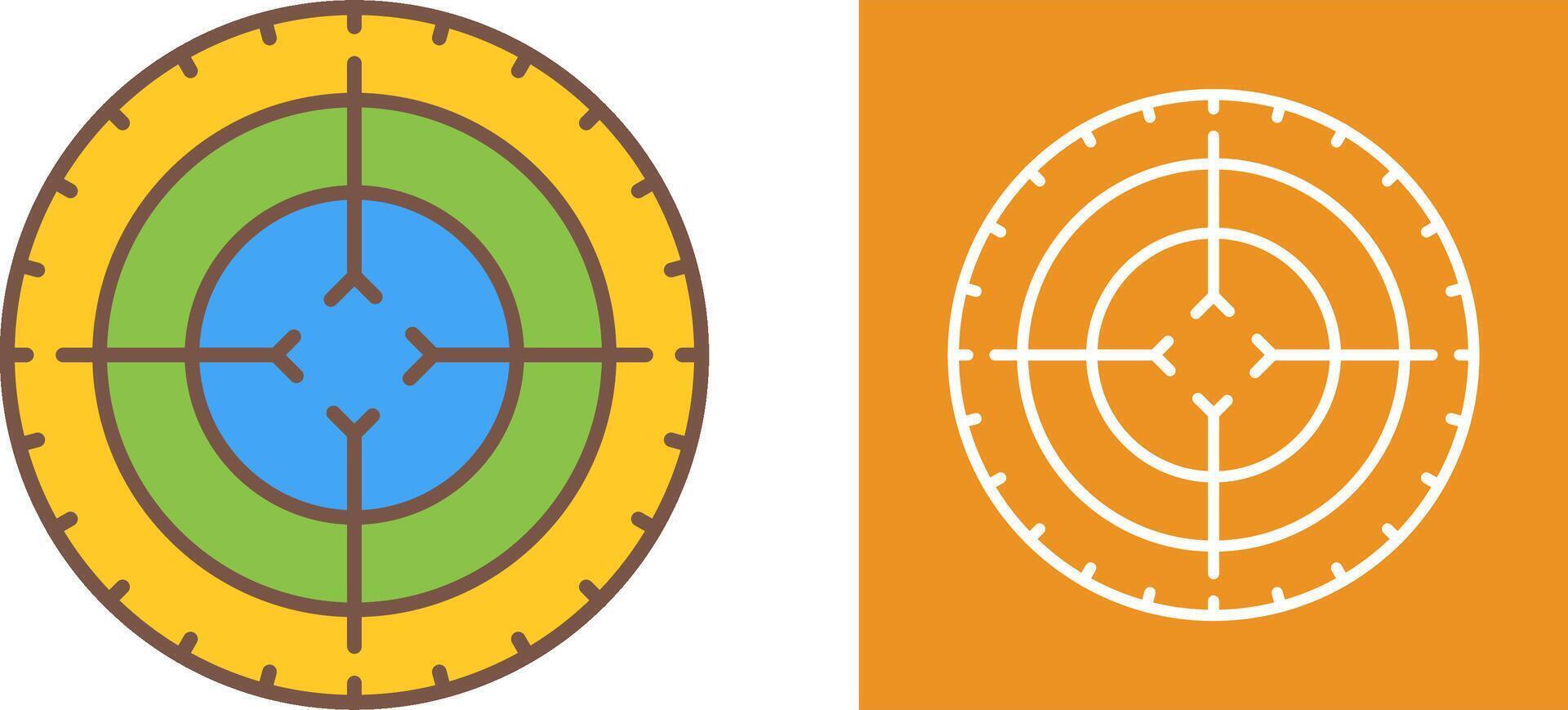 Target Icon Design vector