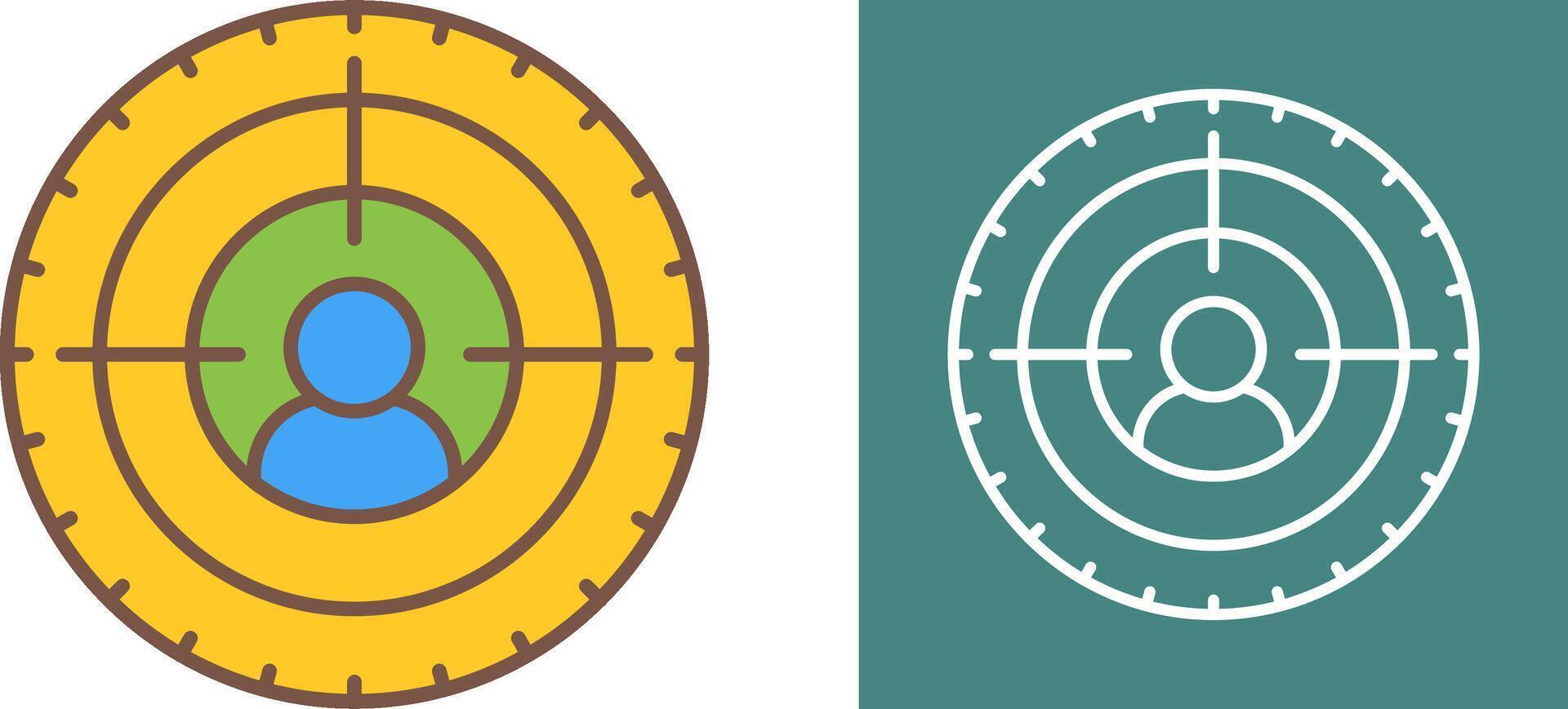 Goal Icon Design vector