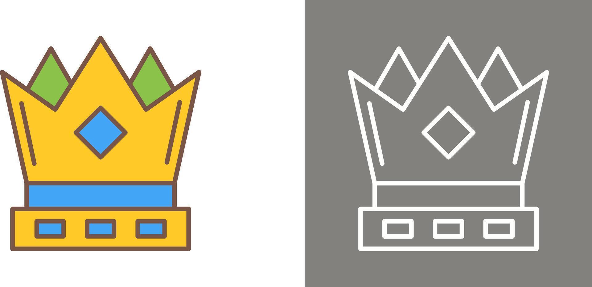 Crown Icon Design vector