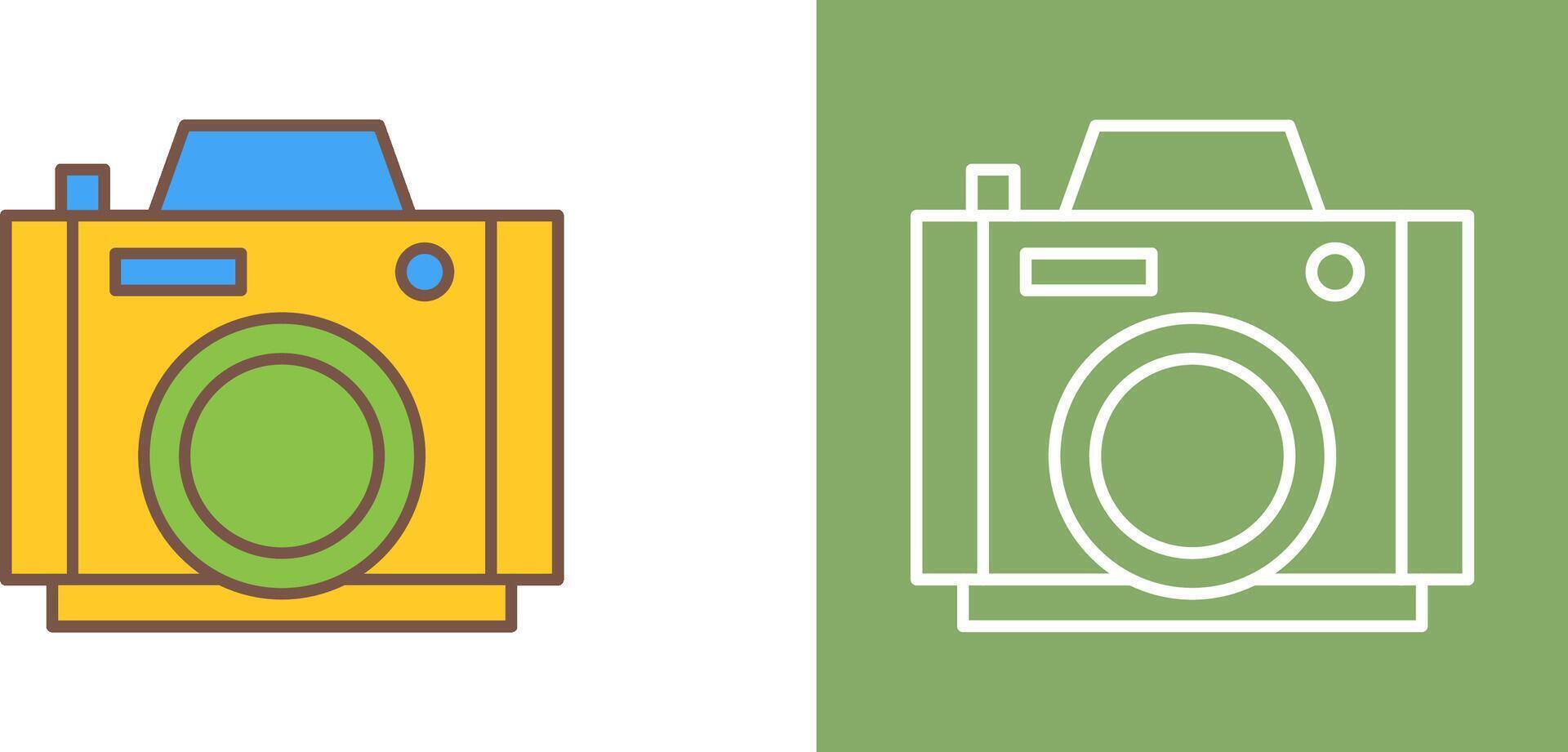 Photo Camera Icon Design vector