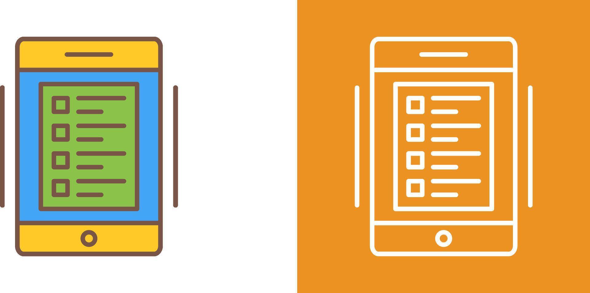 Online Test Icon Design vector