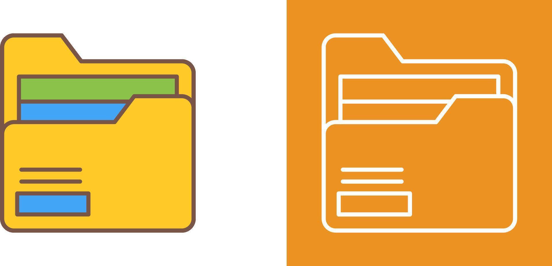 Folder Icon Design vector
