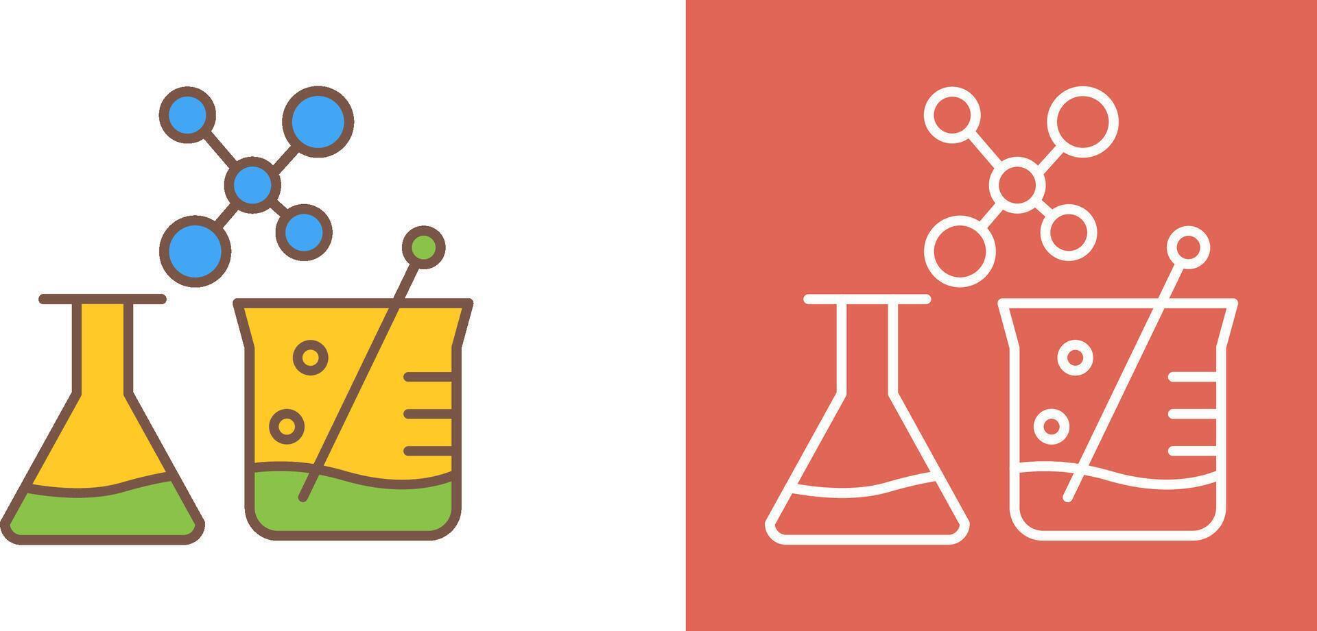 Chemistry Icon Design vector
