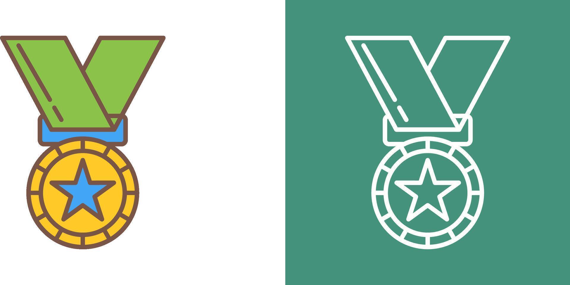 Medal Icon Design vector