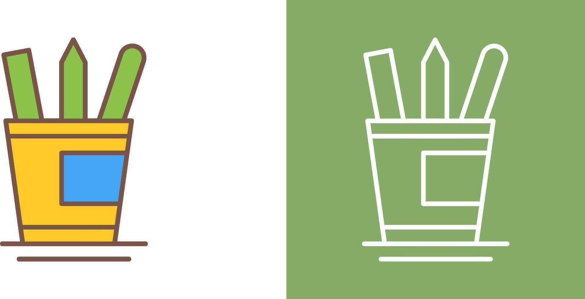 Stationery Icon Design vector