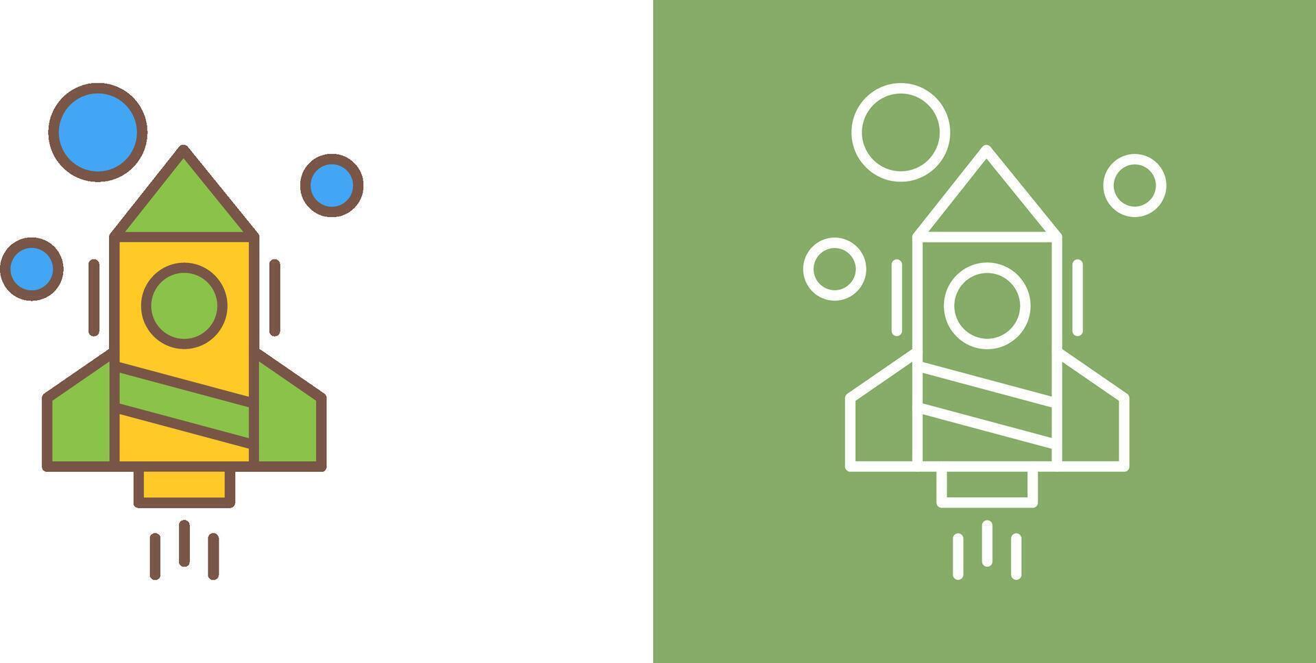 Rocket Icon Design vector