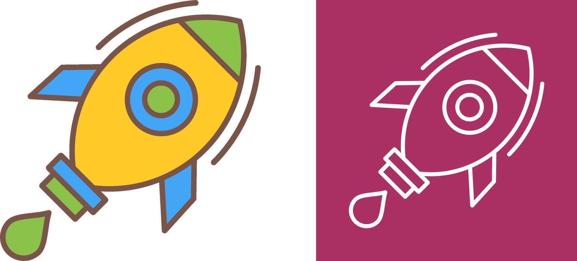 Rocket Icon Design vector