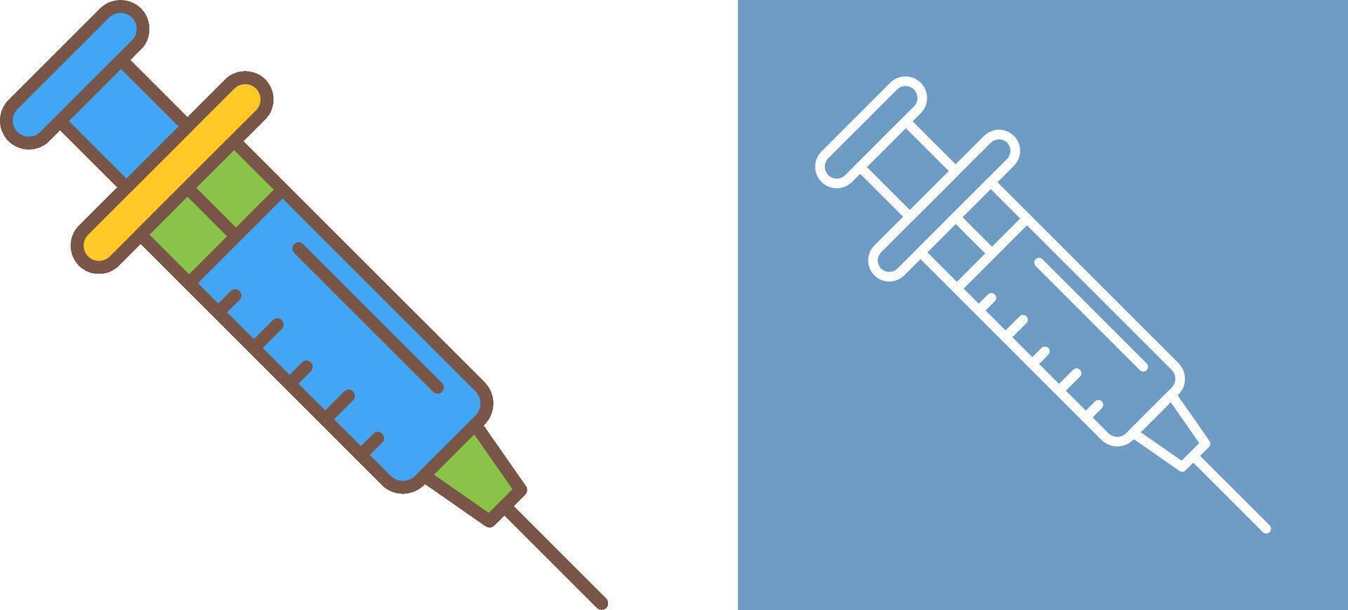 Injection Icon Design vector