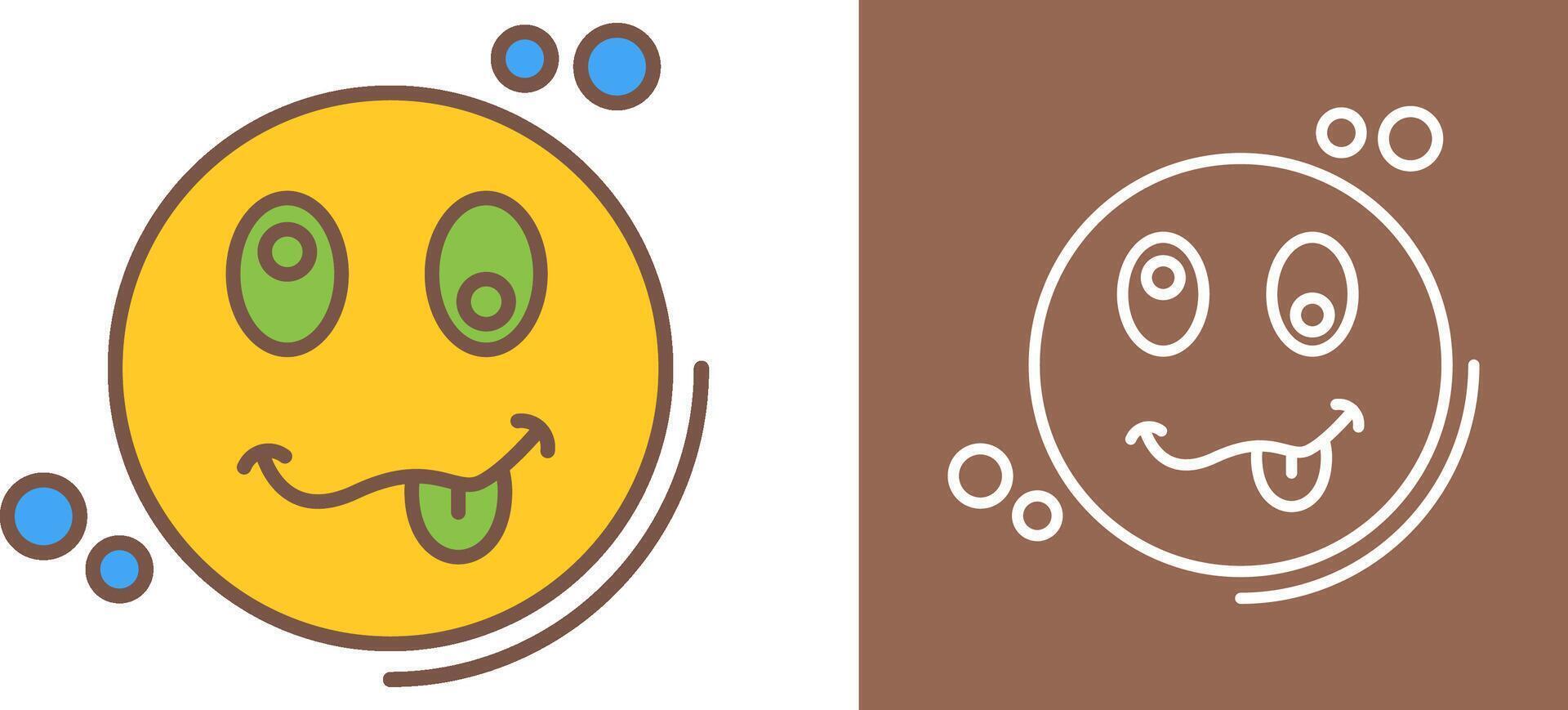 Silly Icon Design vector