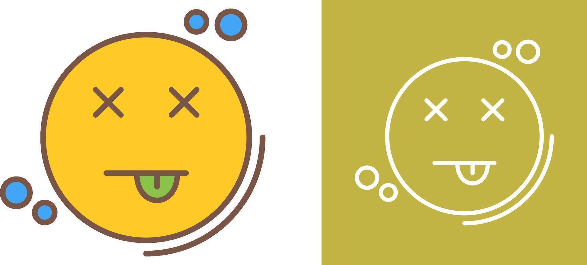 Dead Icon Design vector