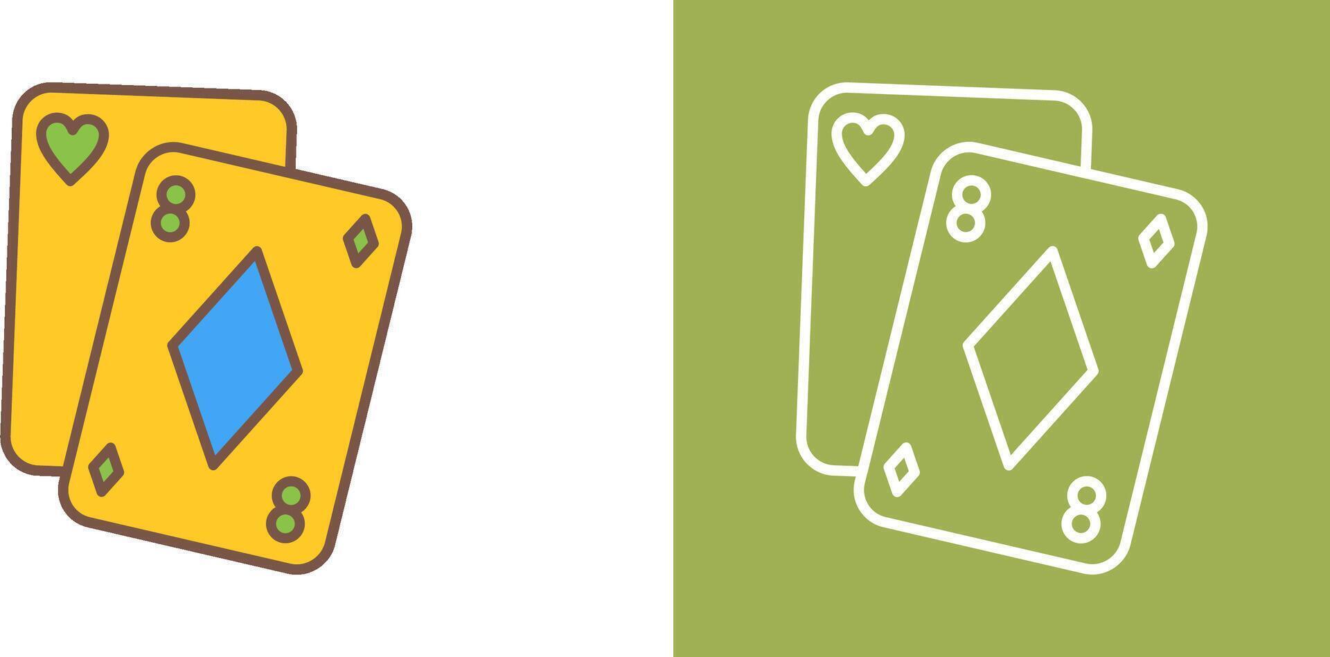 Poker Icon Design vector