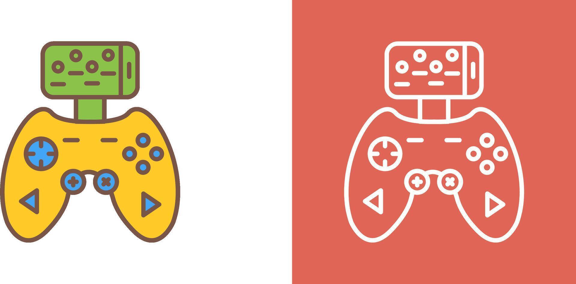 Game Controller Icon Design vector