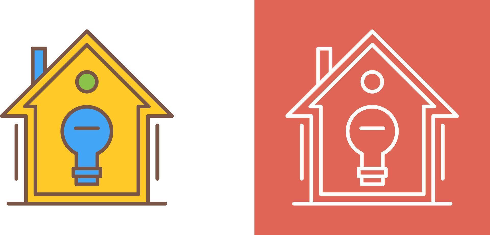 Home Automation Icon Design vector