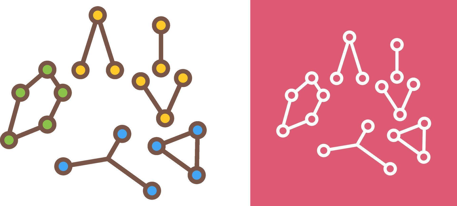 Constellation Icon Design vector