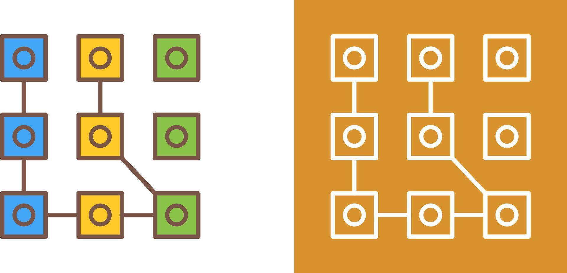 Pattern Icon Design vector