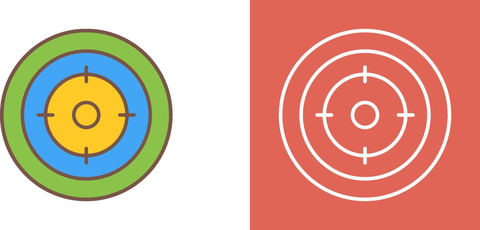Target Icon Design vector