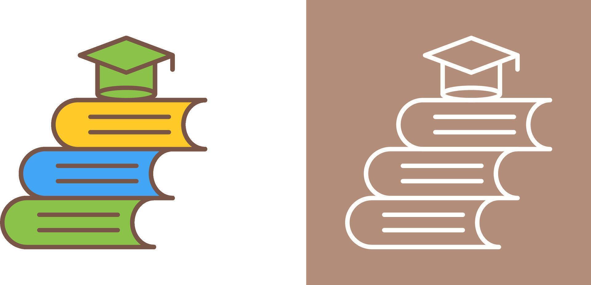 Books Icon Design vector