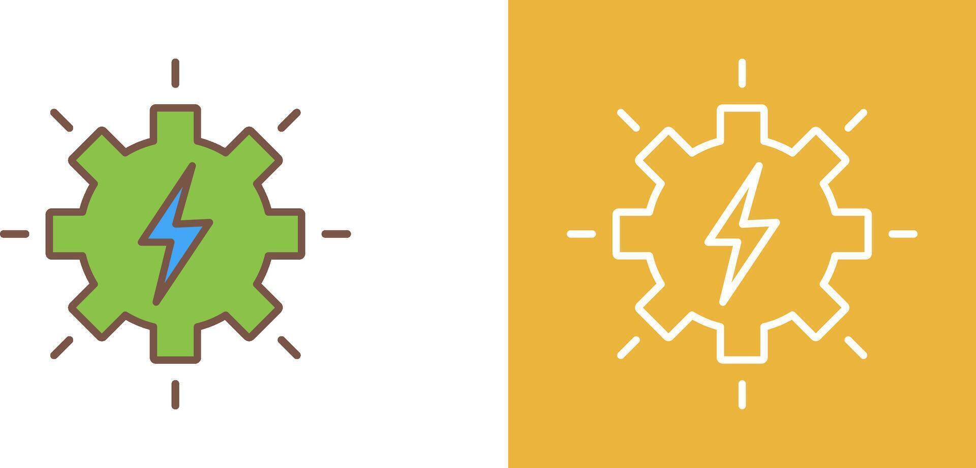 Electricity Icon Design vector