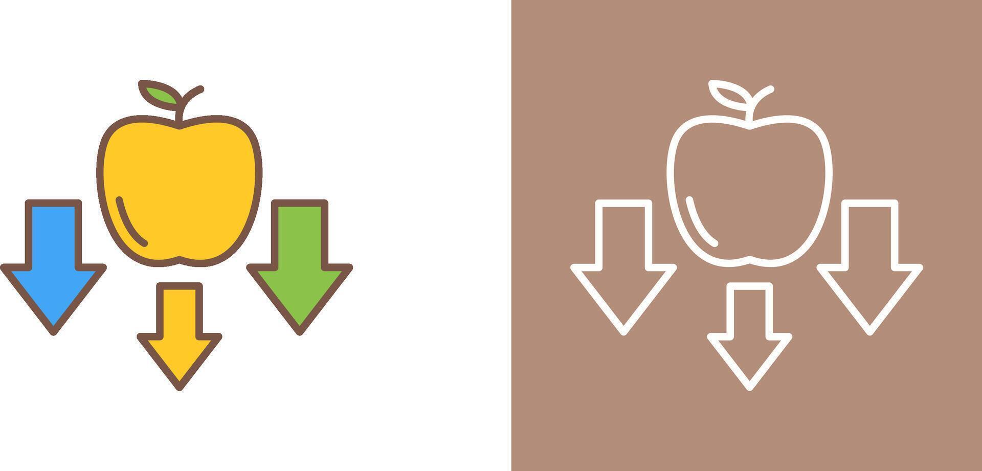 Gravity Icon Design vector