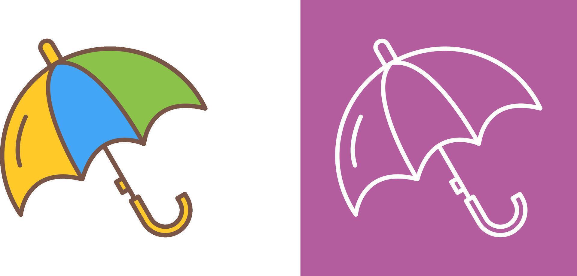 Umbrella Icon Design vector