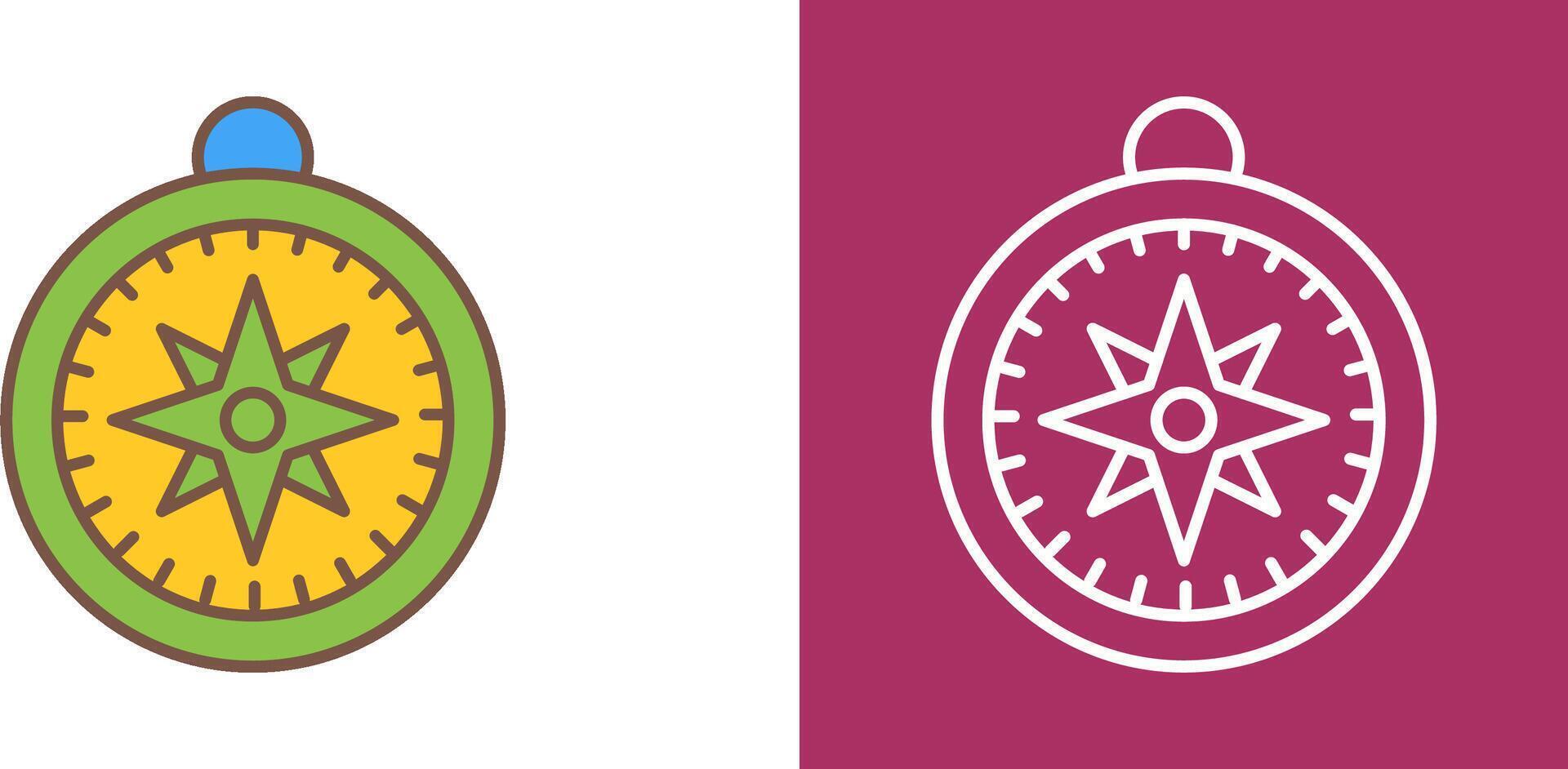 Compass Icon Design vector