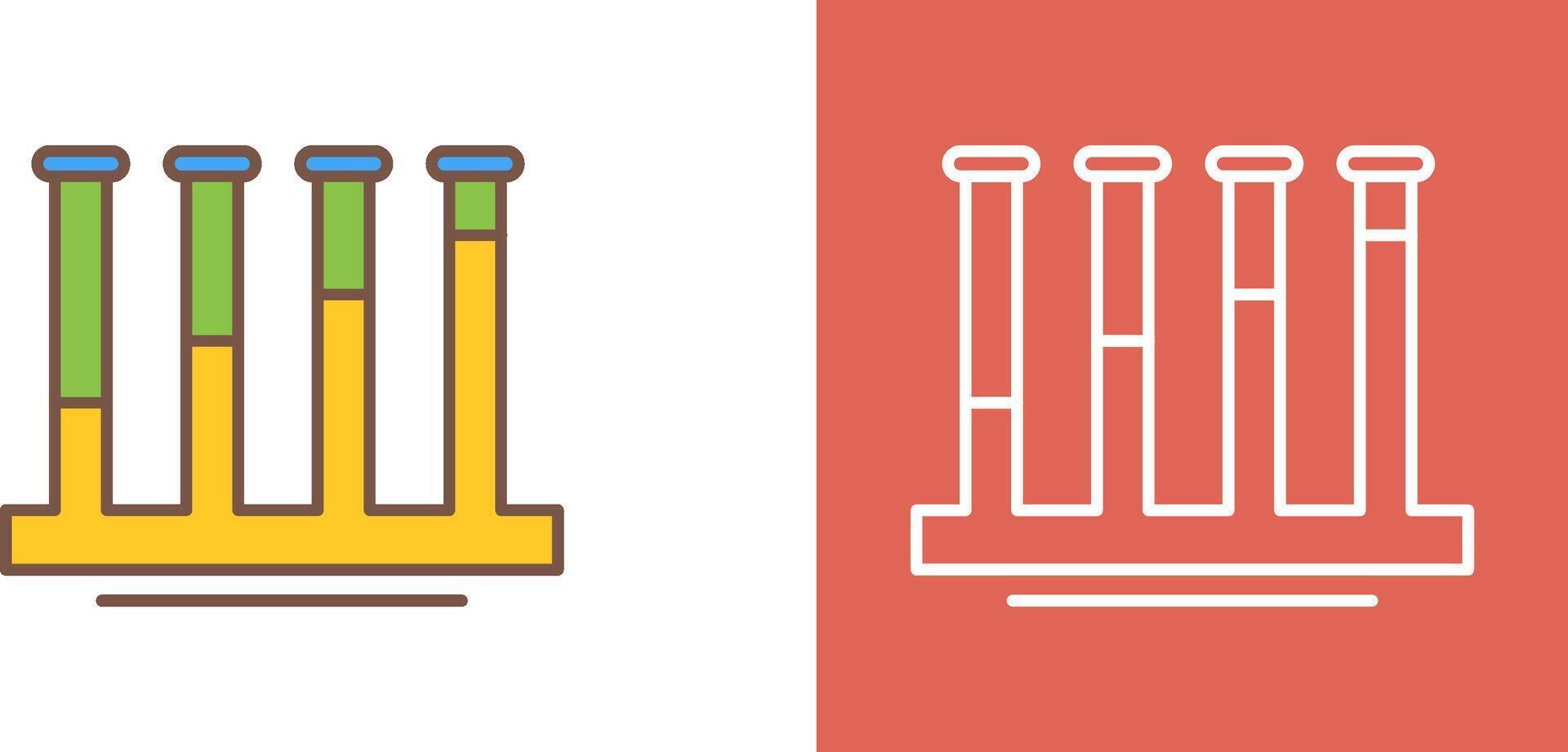 Communicating Vessels Icon Design vector
