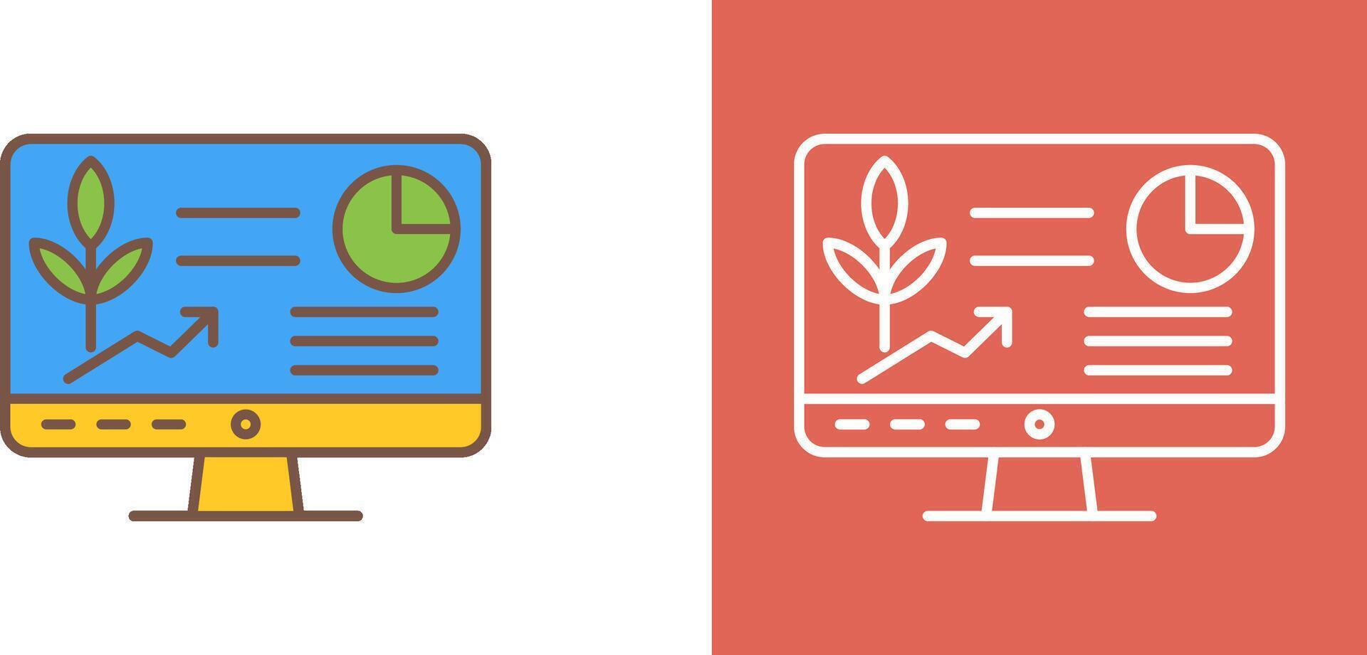Computer Icon Design vector
