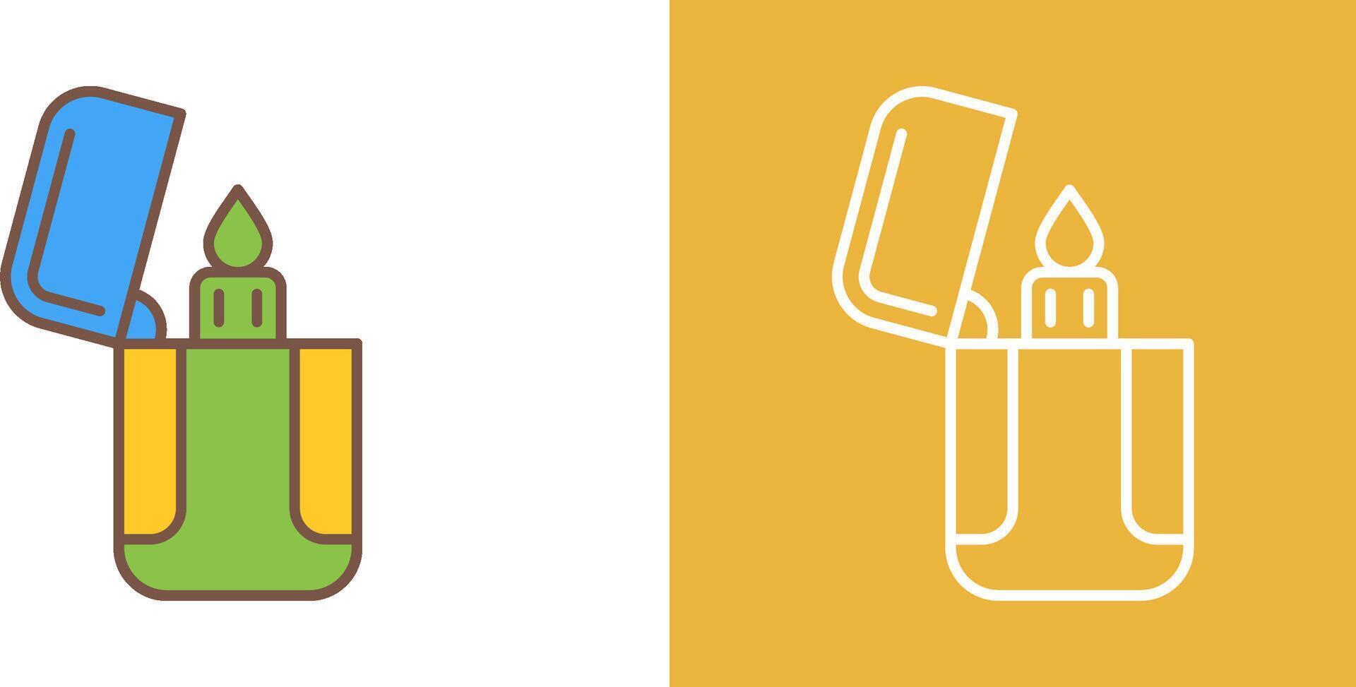Lighter Icon Design vector