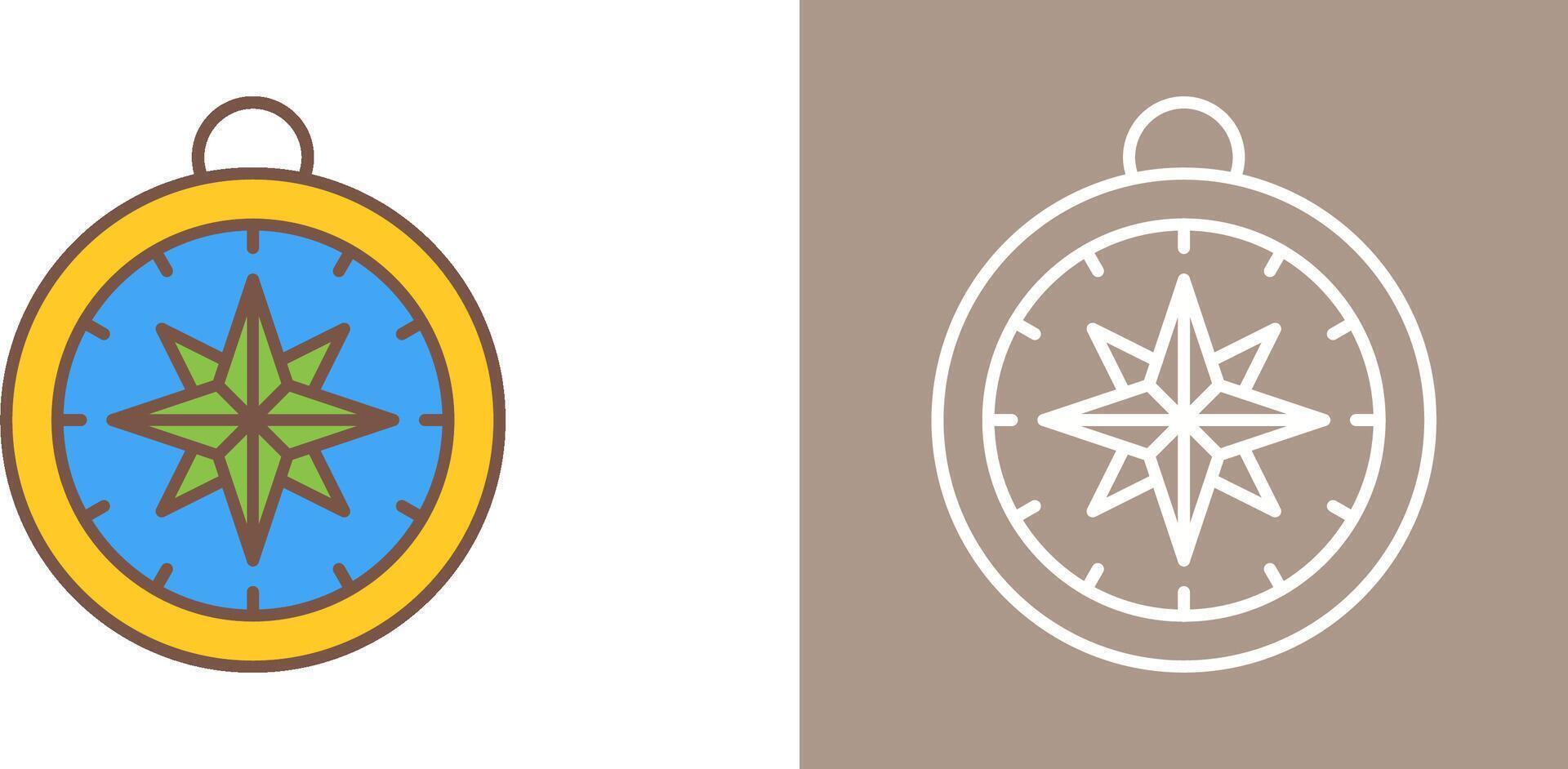 Compass Icon Design vector