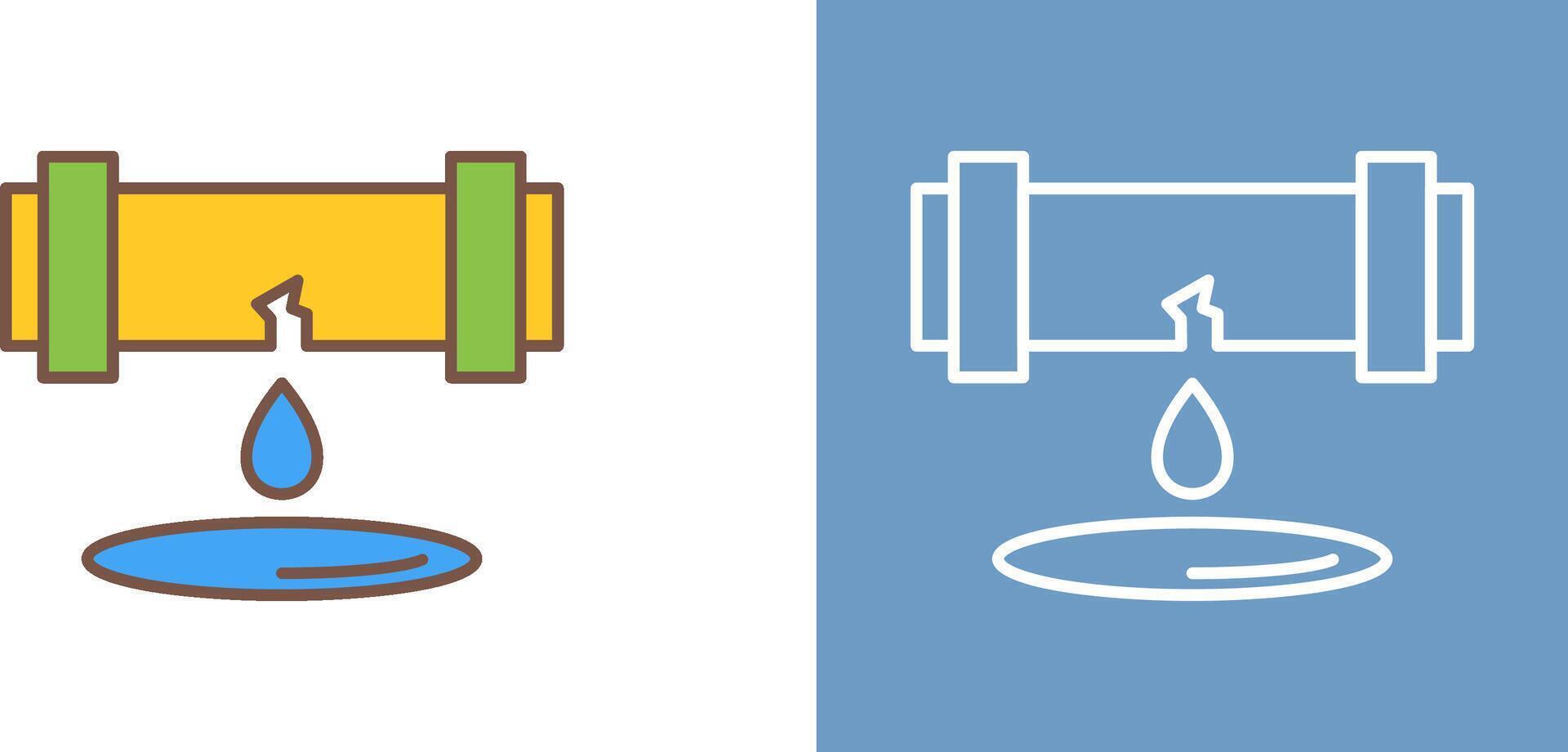 Leak Icon Design vector