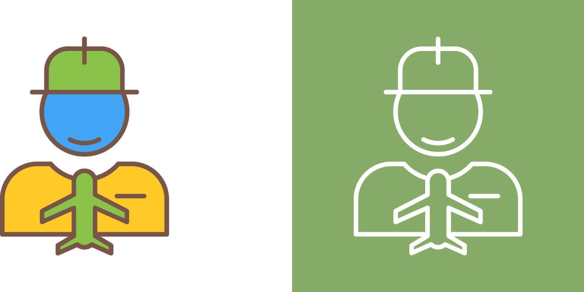 Worker Icon Design vector