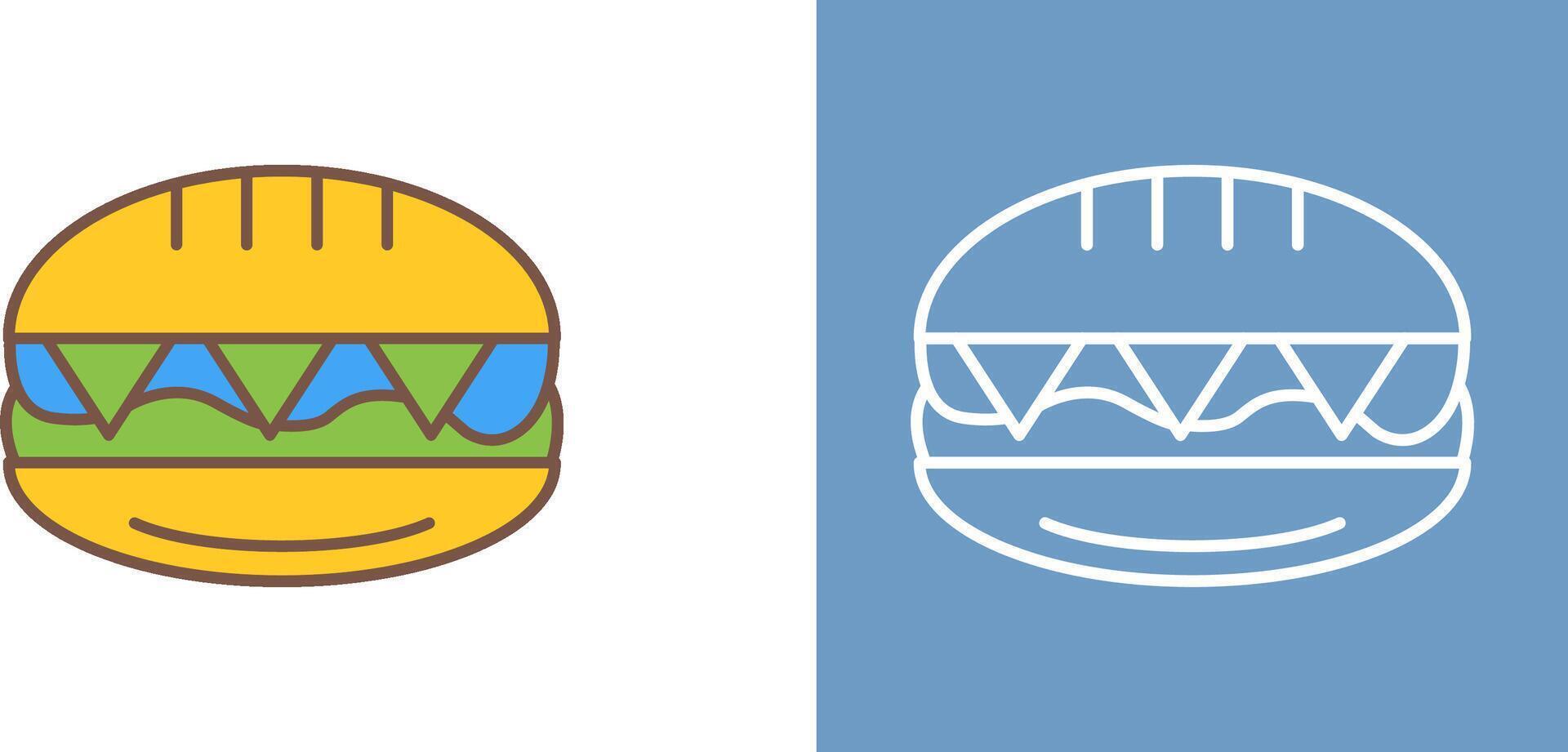 Sandwich Icon Design vector